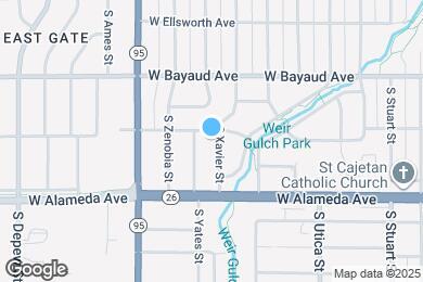 Map image of the property - 217 S Xavier St