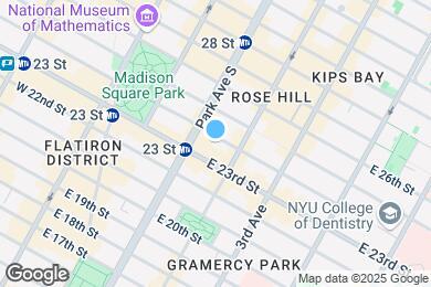 Map image of the property - Studio Apartment in Gramercy Park | 4th Fl...