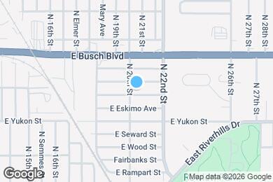 Map image of the property - 2006 E Humphrey St