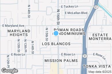 Map image of the property - 6320 N 16th St