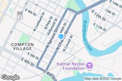 Map image of the property - 813 N Church St