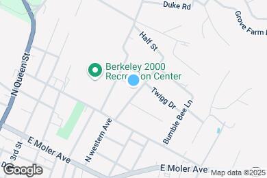 Map image of the property - 318 N Western Ave