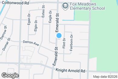 Map image of the property - 3076 Emerald St
