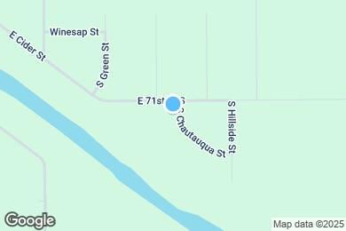 Map image of the property - 7209 S Chautauqua St