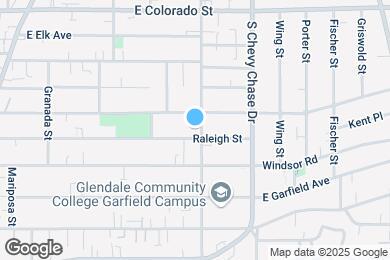 Map image of the property - 715 S Adams St
