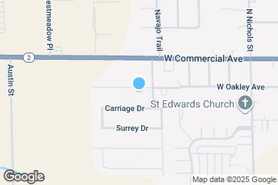 Map image of the property - 717 W Oakley Ave