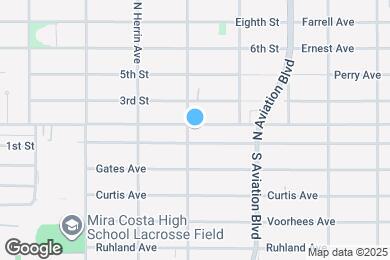 Map image of the property - 1706 2nd St