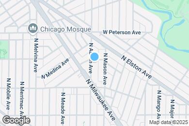 Map image of the property - 5855 N Austin Ave