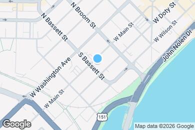 Map image of the property - 111 S Bassett St
