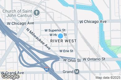 Map image of the property - 679 N Peoria St