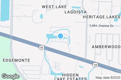 Map image of the property - Crystal Lake Apartments