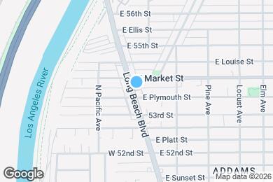 Map image of the property - 5360 N Long Beach Blvd