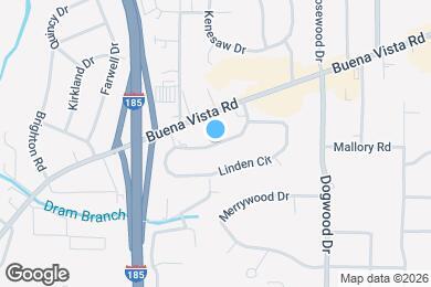 Map image of the property - 3903 N Linden Dr