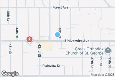 Map image of the property - 4009 University Ave