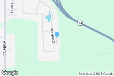 Map image of the property - 518 Lexington Dr