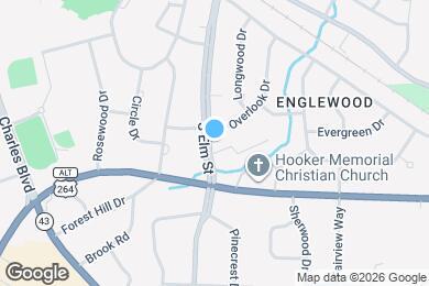 Map image of the property - 1802 S Elm St