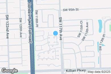 Map image of the property - 9863 SW 117th Pl