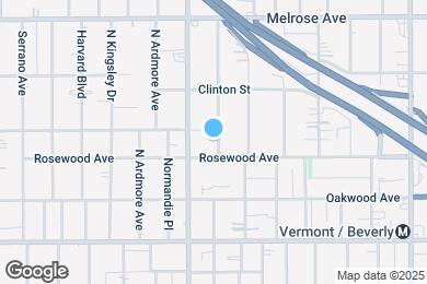 Map image of the property - 515-518 3/4 N Mariposa Ave