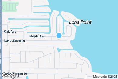 Map image of the property - 43 Lake Shore Dr