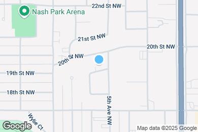 Map image of the property - 33 Garden Ct NW