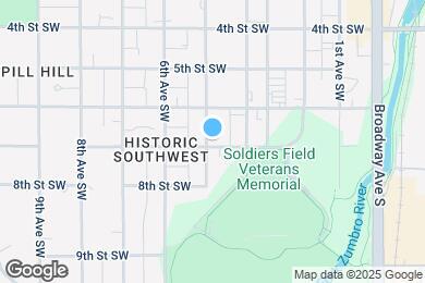 Map image of the property - 429 7th St SW