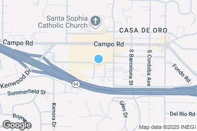 Map image of the property - 9860 Dale Ave