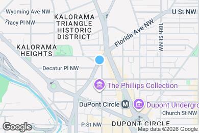 Map image of the property - 1728 21st St NW