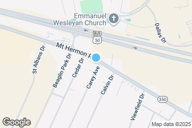 Map image of the property - 1406 Mount Hermon Rd