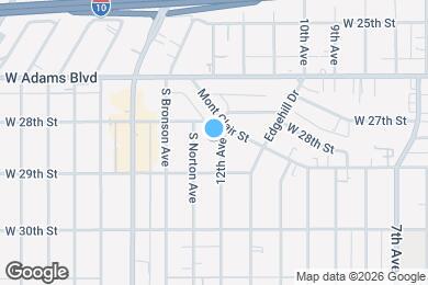 Map image of the property - 2817 12th Ave