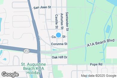 Map image of the property - 1826 Castile St