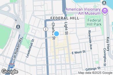 Map image of the property - 1010 Patapsco St