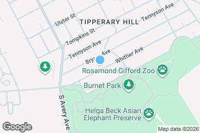 Map image of the property - 452 Whittier Ave