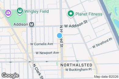 Map image of the property - 3512 N Halsted St