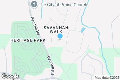 Map image of the property - 4370 Savannah Dr