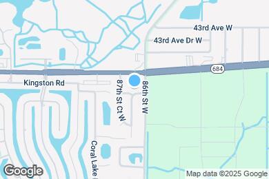 Map image of the property - 8615 44th Avenue Dr W