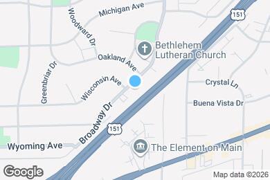 Map image of the property - 251 Broadway Dr