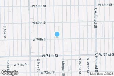Map image of the property - 1016 W 70th St