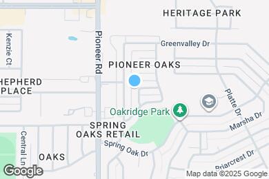 Map image of the property - 4031 Rocky Ledge Dr