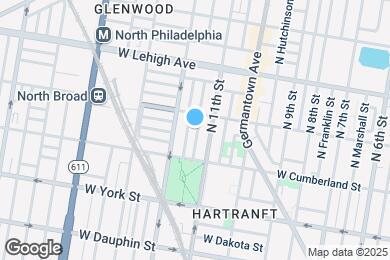Map image of the property - 2546 N Jessup St