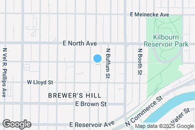 Map image of the property - 319 E Garfield Ave
