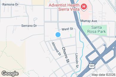 Map image of the property - 199 Chorro St