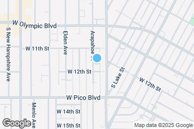 Map image of the property - 1140 Arapahoe St