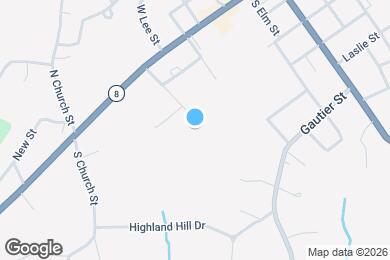 Map image of the property - 312 S Jericho St