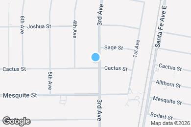 Map image of the property - 8222 3rd Ave