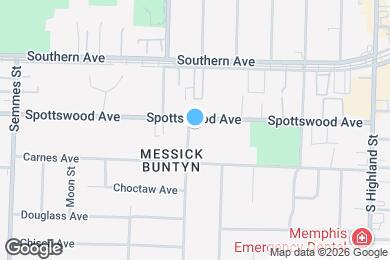 Map image of the property - 694 S Greer St