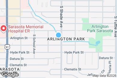 Map image of the property - 2374 Arlington St