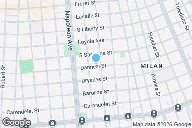 Map image of the property - 4217 Danneel St