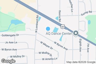 Map image of the property - 1291 W Lake St