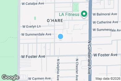Map image of the property - 8536 W Berwyn Ave