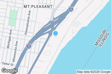 Map image of the property - 4564 Ohio Ave